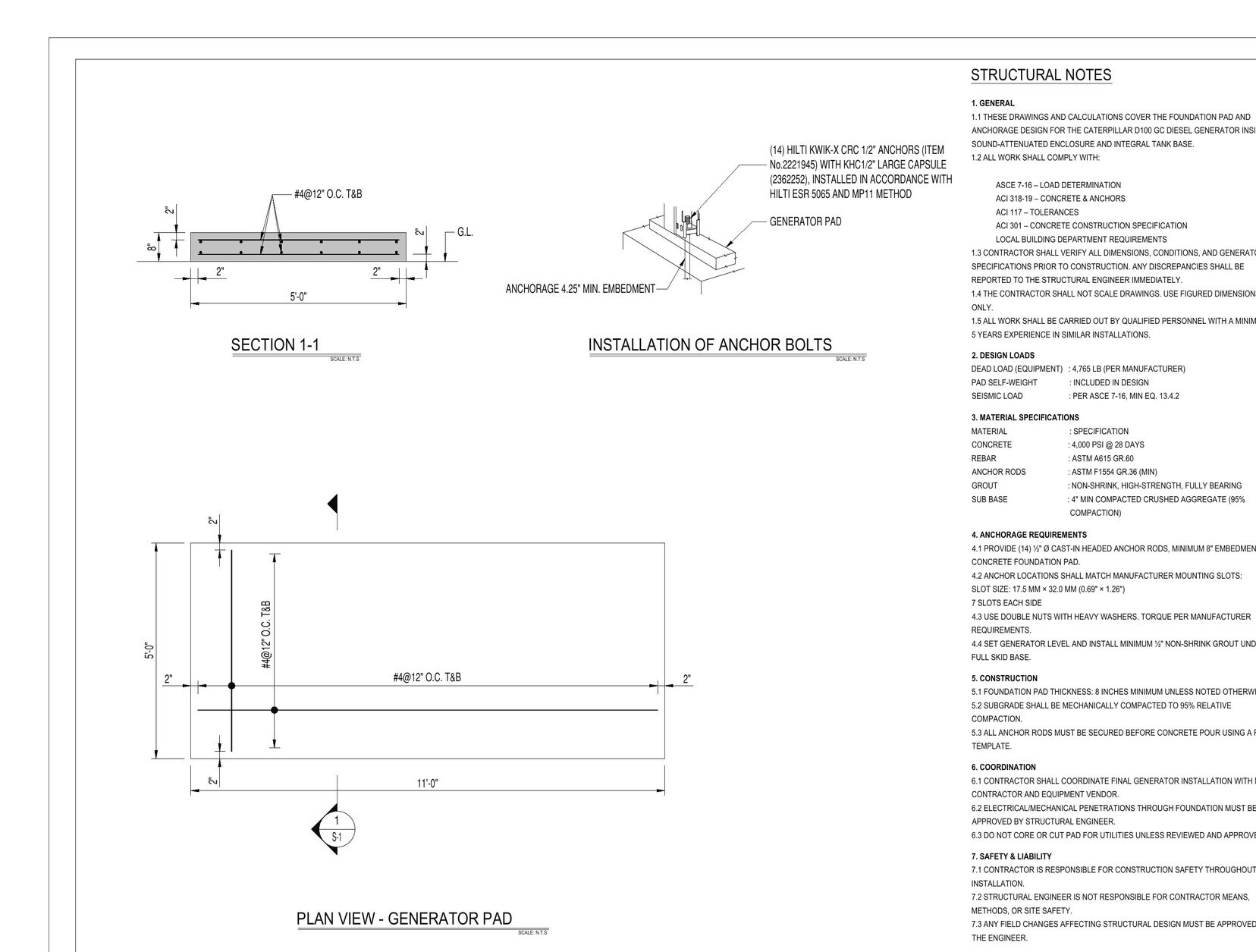 Coordinate installation